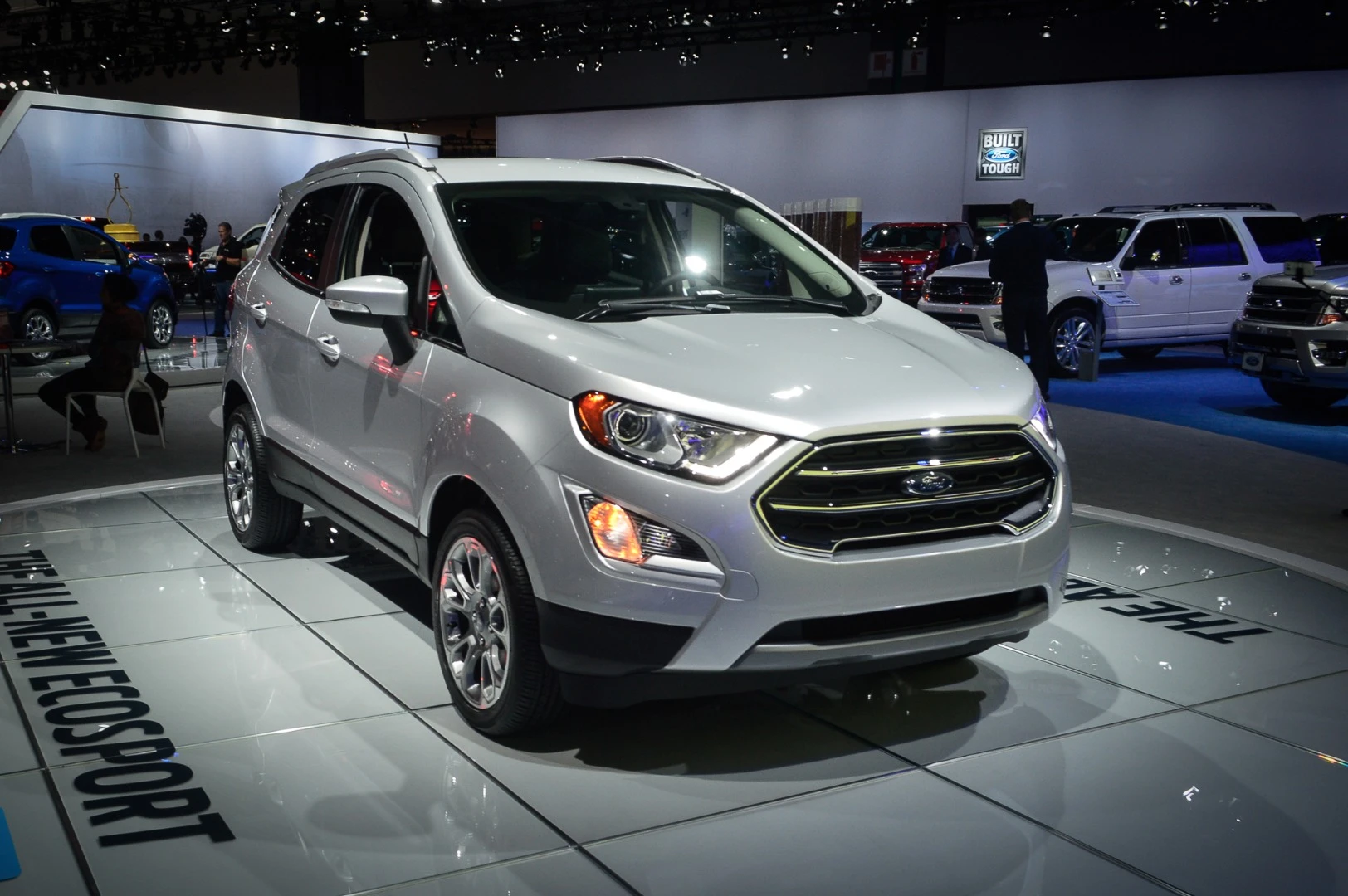 The new EcoSport, "Ford's smallest SUV"