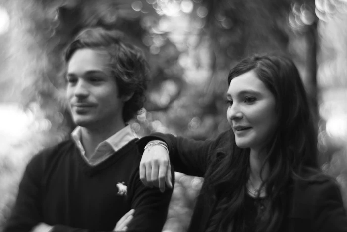 A photo shot using a Petzval lens from the 1800s