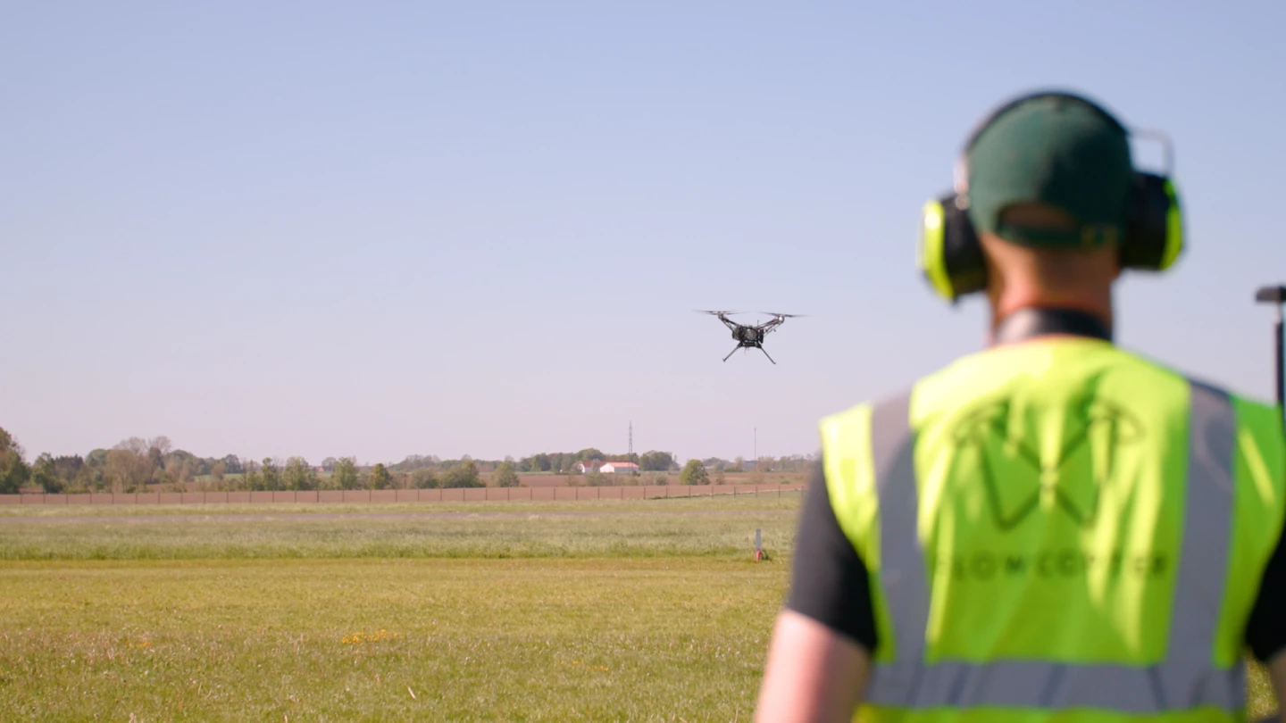 Successful flight tests of the FC100 heavy-lift utility UAV were recently undertaken at the Hans Christian Anderson Airport in Denmark