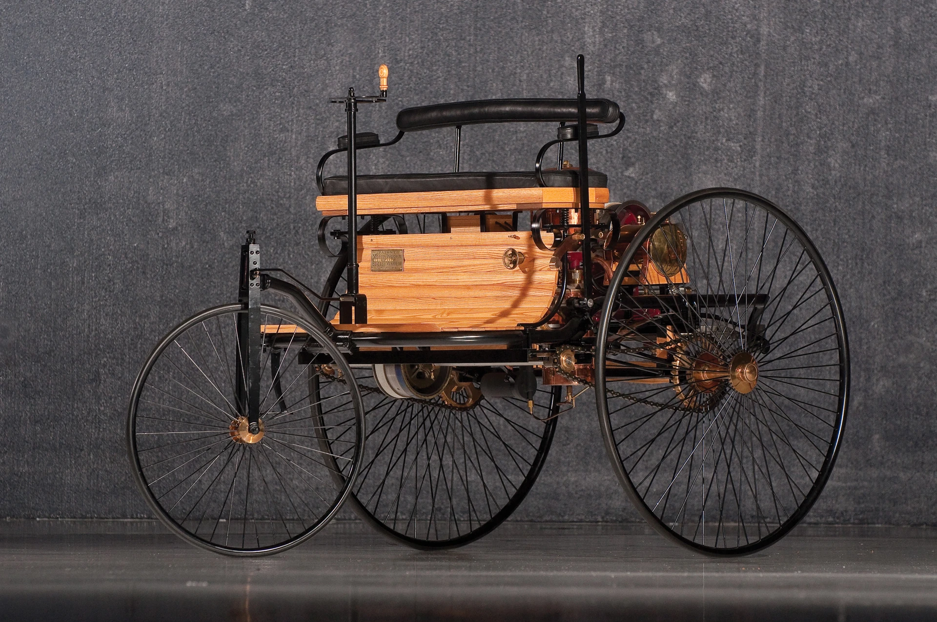 The very first motor car