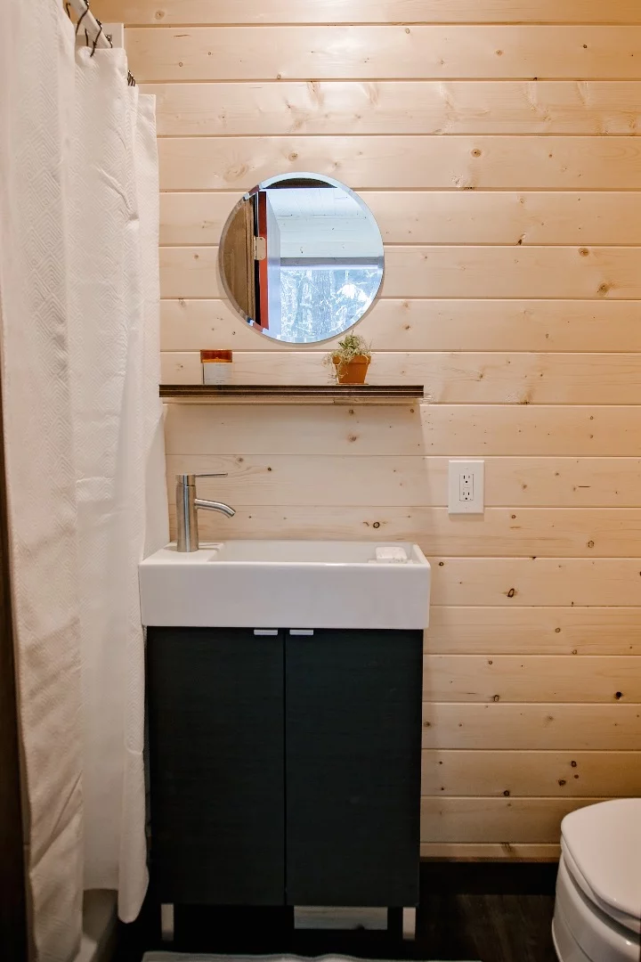 The Vantage's bathroom sink