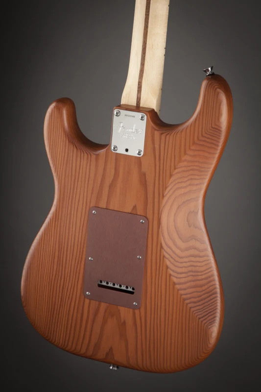 Fender's Old Growth Redwood Stratocaster is made from timber reclaimed from bridges built as part of job creation projects in the Great Depression