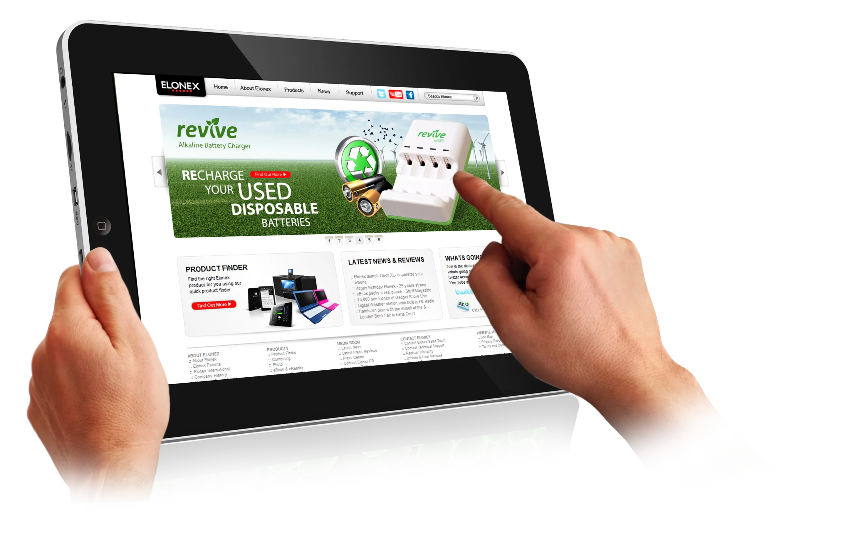 The 1000ET has a 10-inch LED-backlit, resistive touchscreen display with a resolution of 1024 x 600