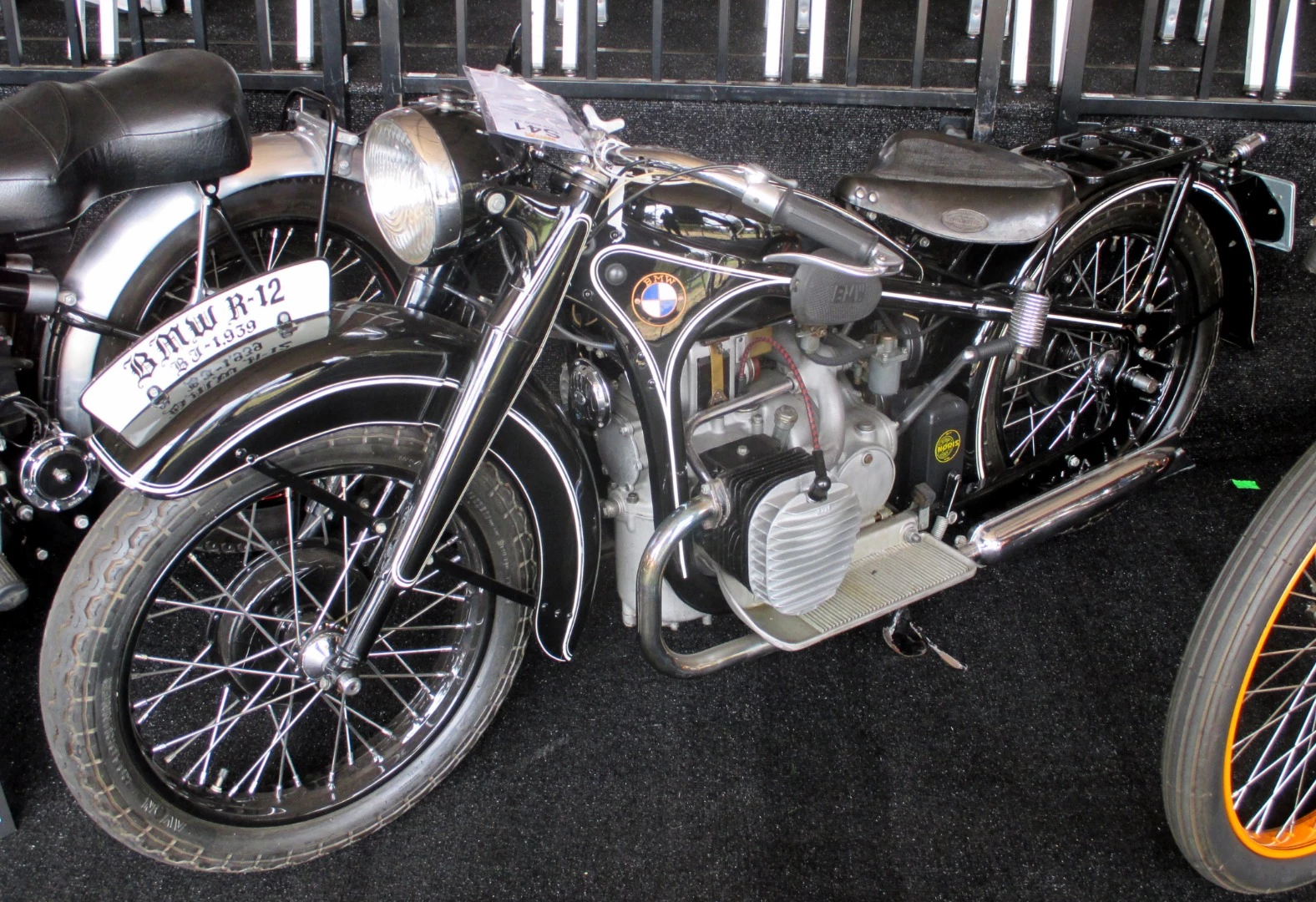 1939 BMW R12 | High Bid: $55,000 | Estimate: $50,000 - $75,000 | Auctioneer: Mecum | Lot S41 | Auction Description