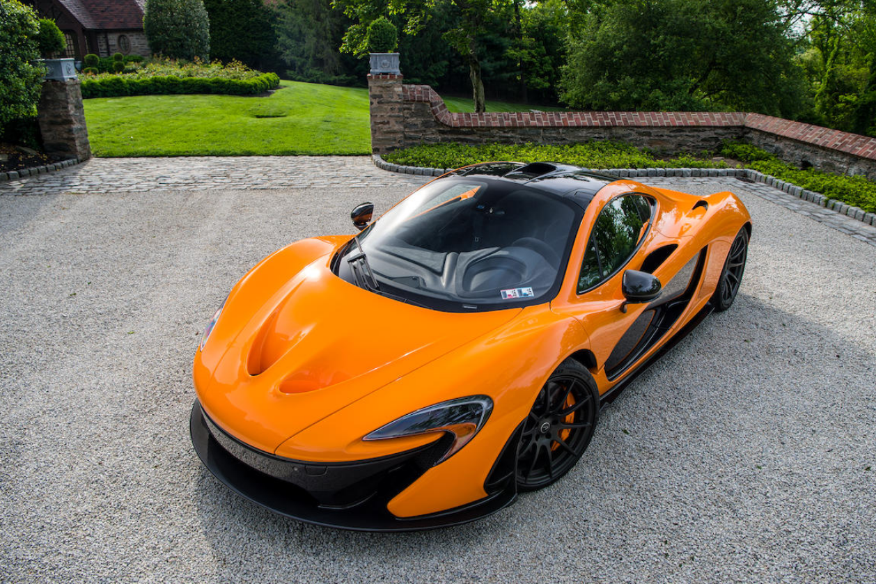 This orange P1 has covered less than 1,200 miles