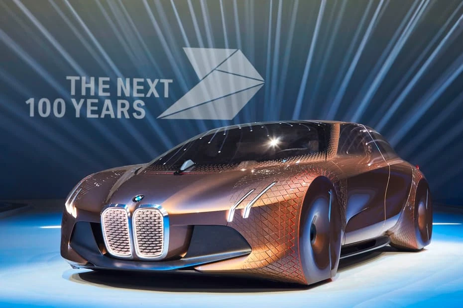 The BMW Vision Next 100 concept looks forward to the features of tomorrow's autonomous car