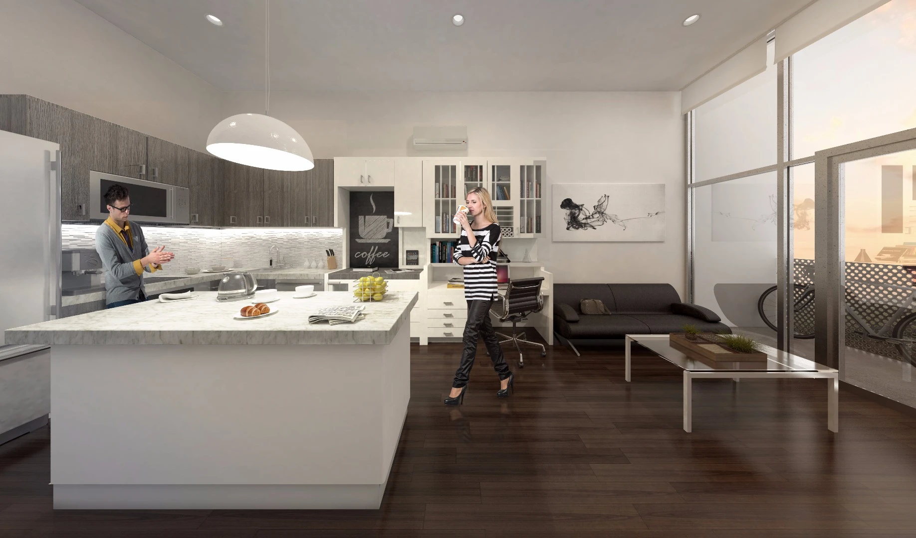 All units will feature floor-to-ceiling windows to maximize natural light