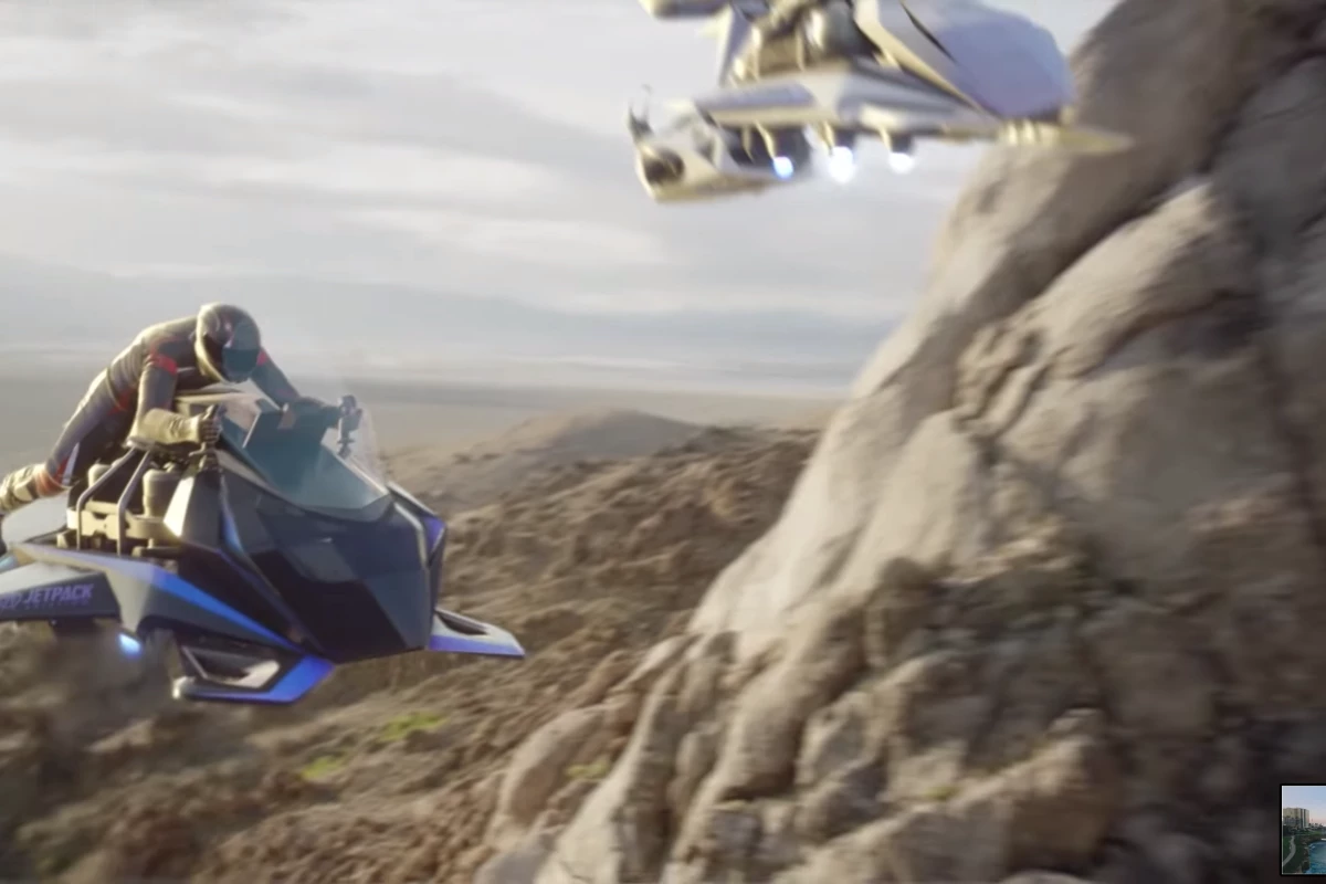 Jetpack Aviation is taking orders now on its US$380,000 jet turbine-powered flying motorcycl;e