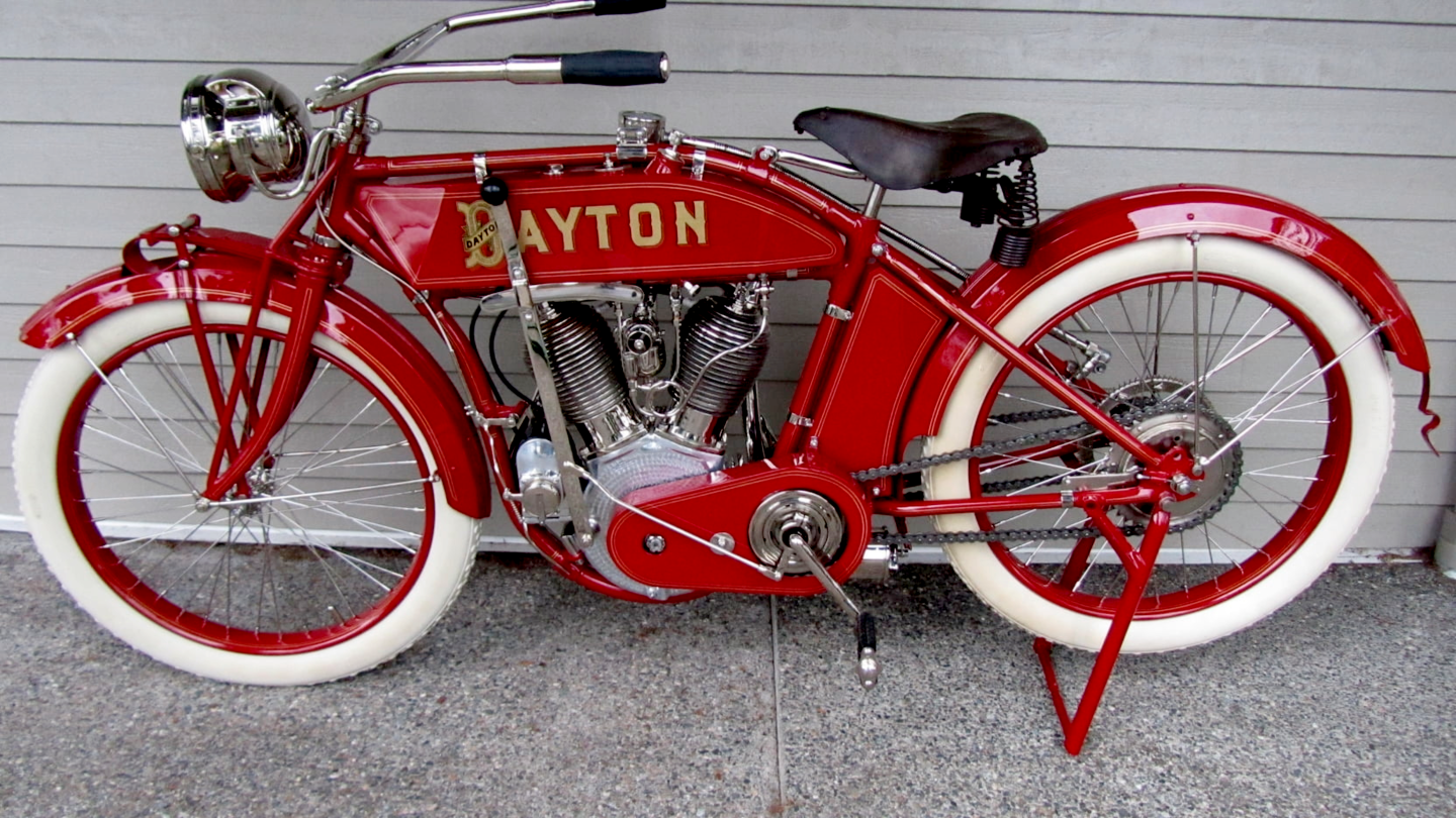 No sale | 1913 Dayton Big Twin | High Bid : $60,000 | Mecum | Estimated price: $115,000 to $125,000 | Official Auction Page