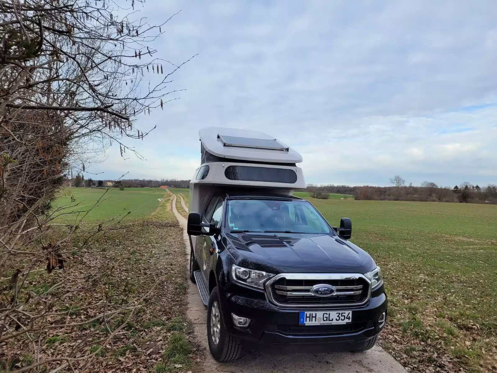Cabineer affixed this camper to a Ford Ranger and says it will fit most double-cab pickups seamlessly
