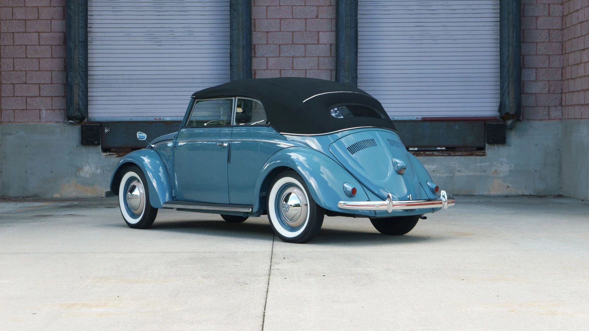 This 1952 Karmann Cabriolet Beetle was estimated to sell for between $135,000 and $150,000 at the Finest Automobile's Aspen Snowmass auction in September, 2016. It failed to make reserve