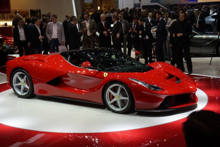 Ferrari reveals the LaFerrari at the 2013 Geneva Motor Show