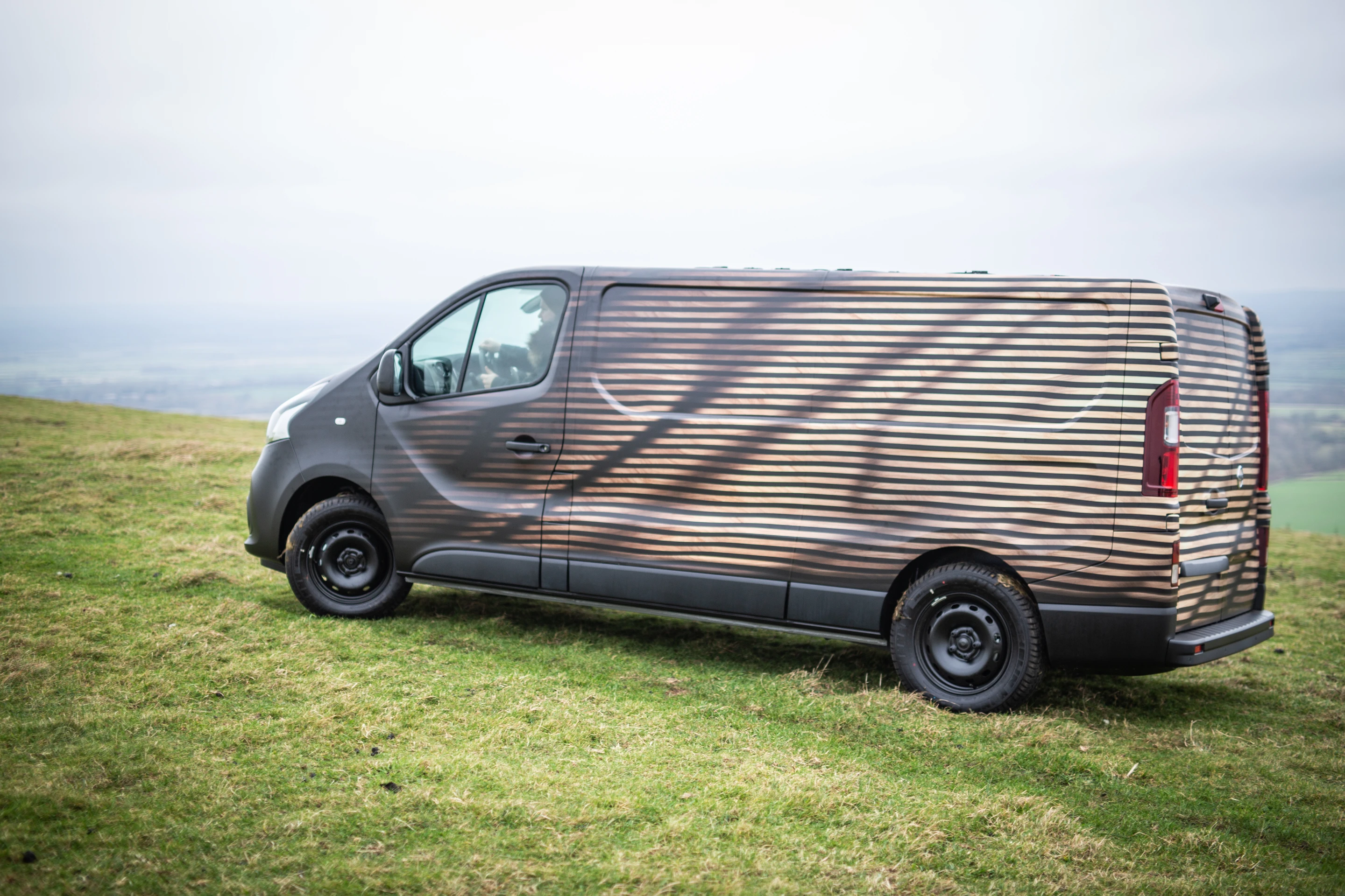 Nissan has converted its NV300 van into a mobile woodworking shop