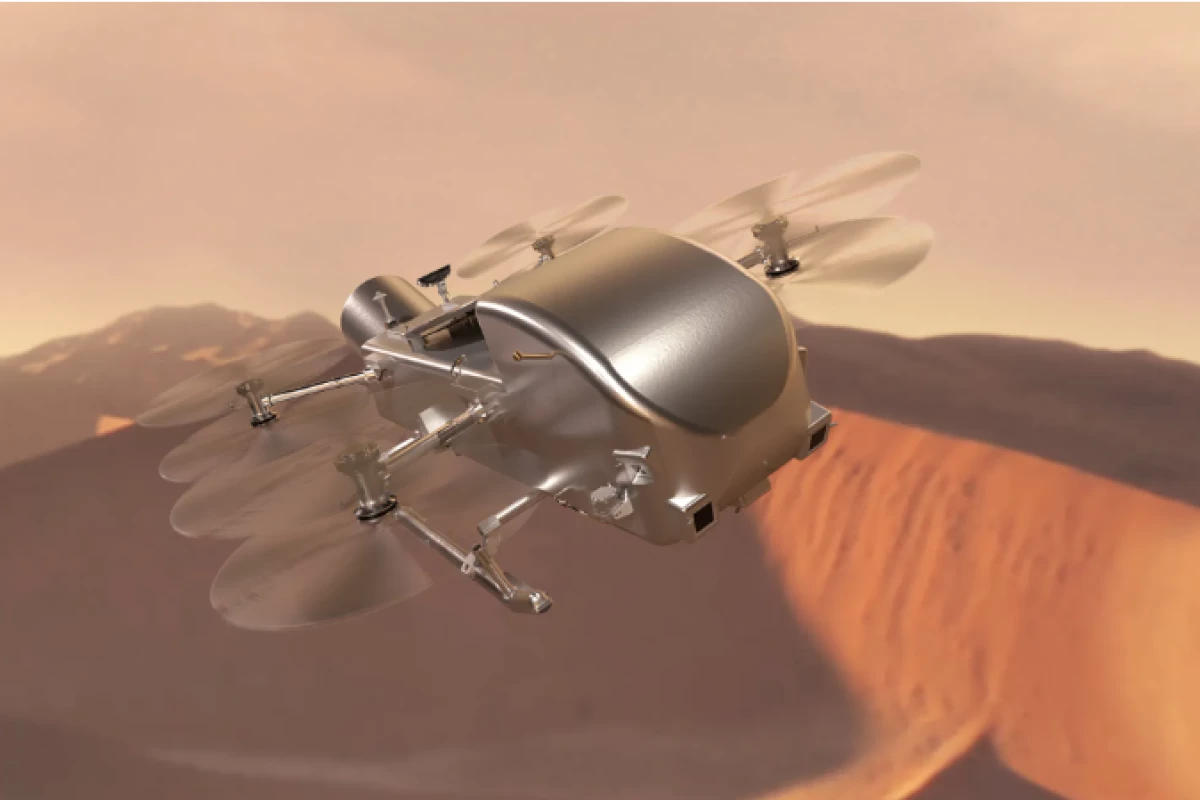 Artist's concept of Dragonfly