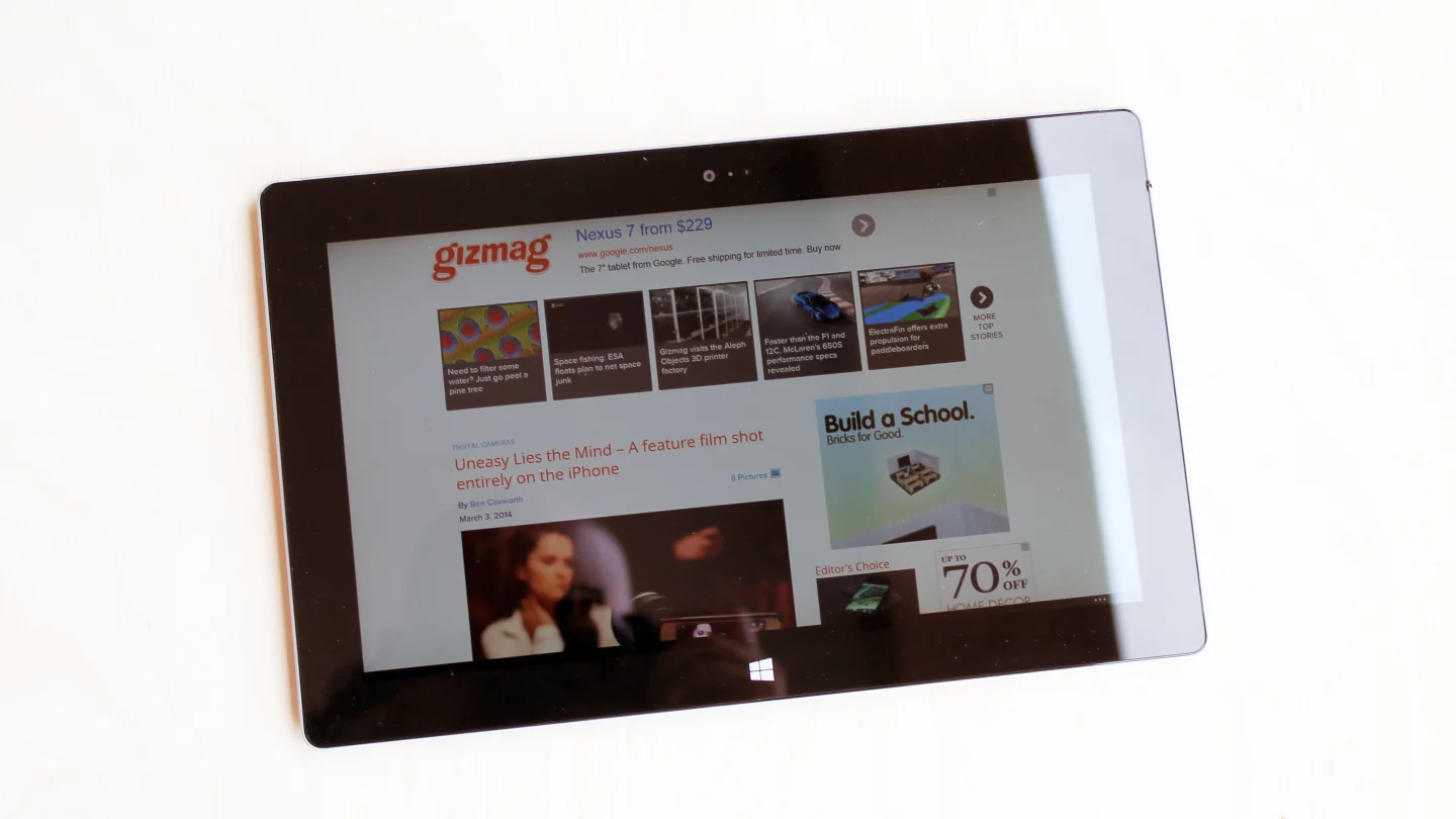 The Surface 2 makes for a great tablet ... as long as you can deal with the Windows Store's app library