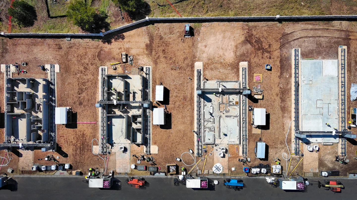 The Genesis Collection at Wolf Ranch's 100 homes are being printed in place by Icon's Vulcan printers using a proprietary cement-like mixture