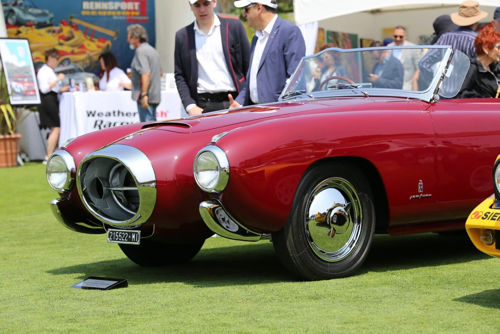 1953 Lancia Aurelia PF200C Spider by Pinin Farina | Winner: The Quail, A Motorsports Gathering 2018 | Owner: Anne Brockinton Lee, Reno, Nevada, USA | Specifications: 1991 cc OHV 60° V6 engine • 90 horsepower • 4-speed manual gearbox • Independent suspension, front and rear • Four-wheel hydraulic drum brakes