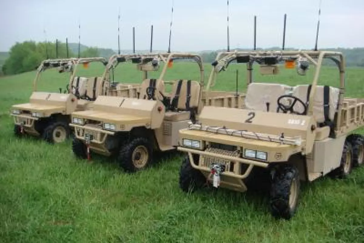 The GUSS autonomous vehicles developed by Virginia Tech are to make their debut at the 2010 RIMPAC war games