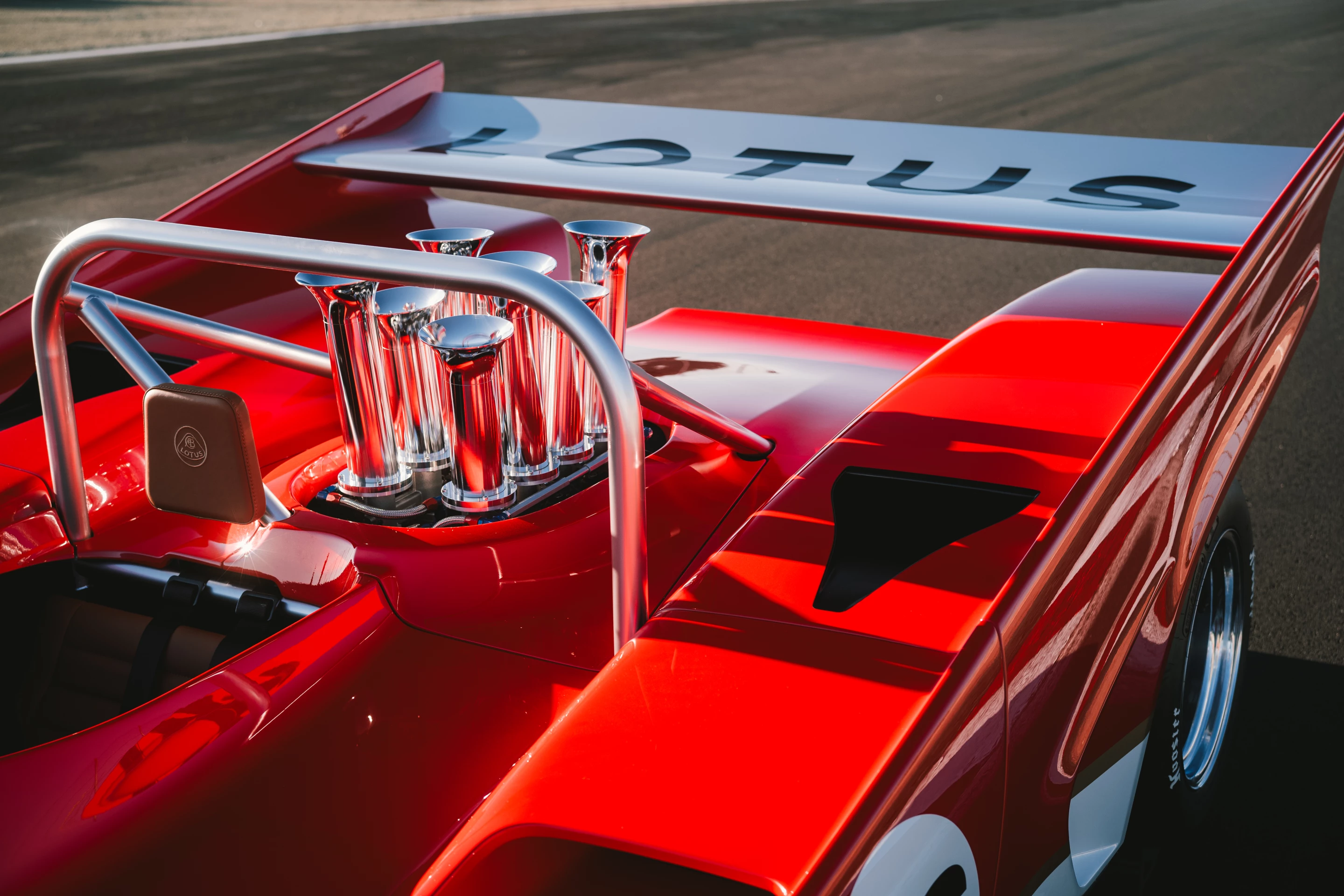 The Type 66 is powered by a mid-mounted V8 push-rod engine