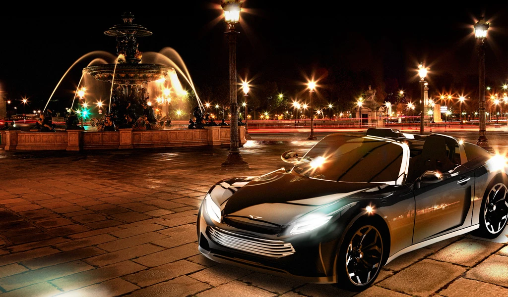 Weighing only 750 kg (1653 lbs) the Pariss is capable of reaching 100 kmh (60 mph) in under 5.0 seconds