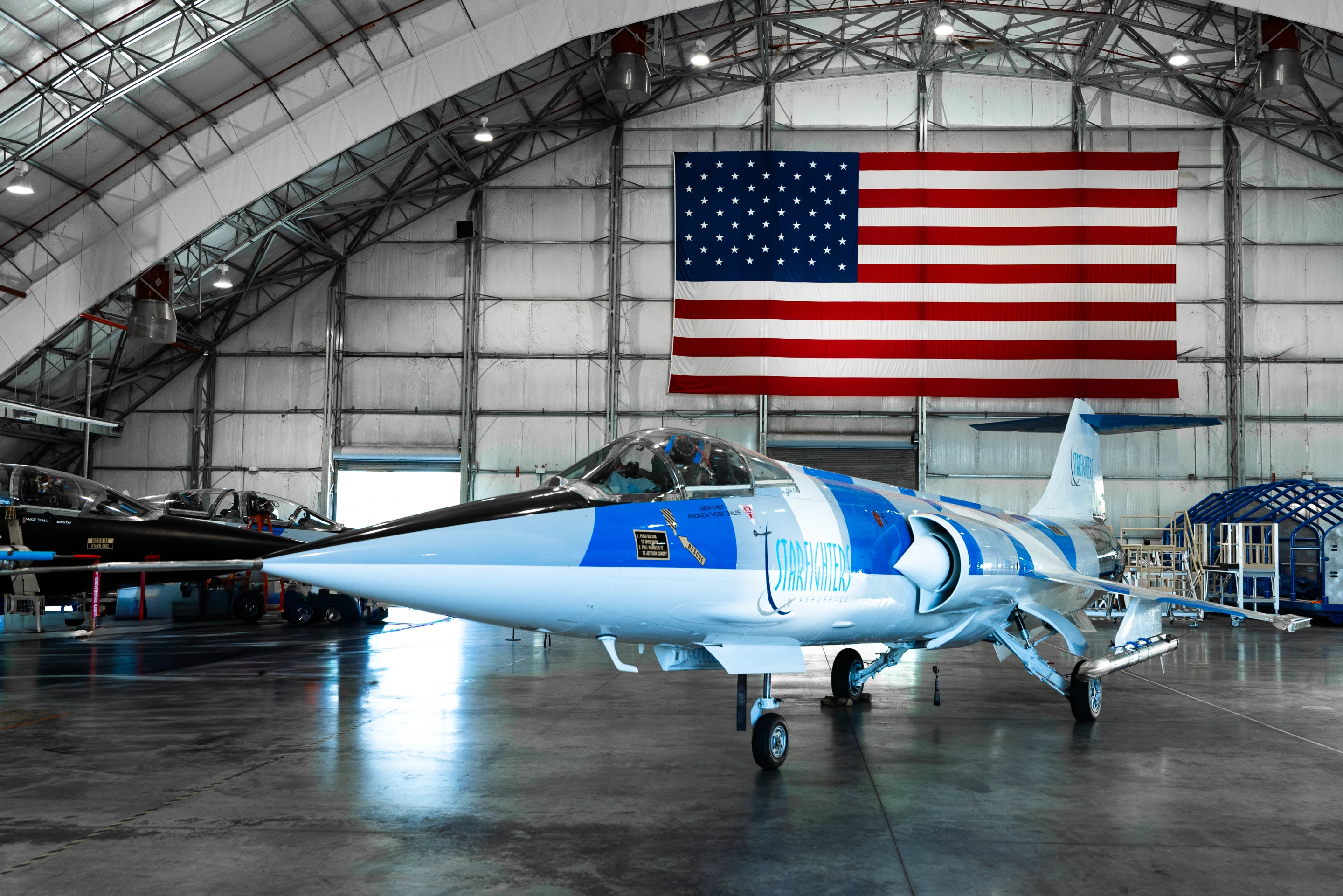 The ramjet was bolted to an F-14 Starfighter