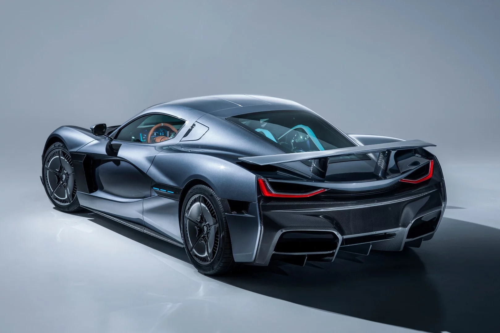 Rimac C_Two: active rear wing is part of a comprehensive active aerodynamics system