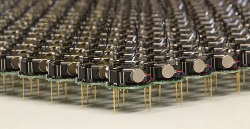 Harvard University has licensed the technology for its tiny Kilobots, enabling other groups and institutions to purchase them for research purposes