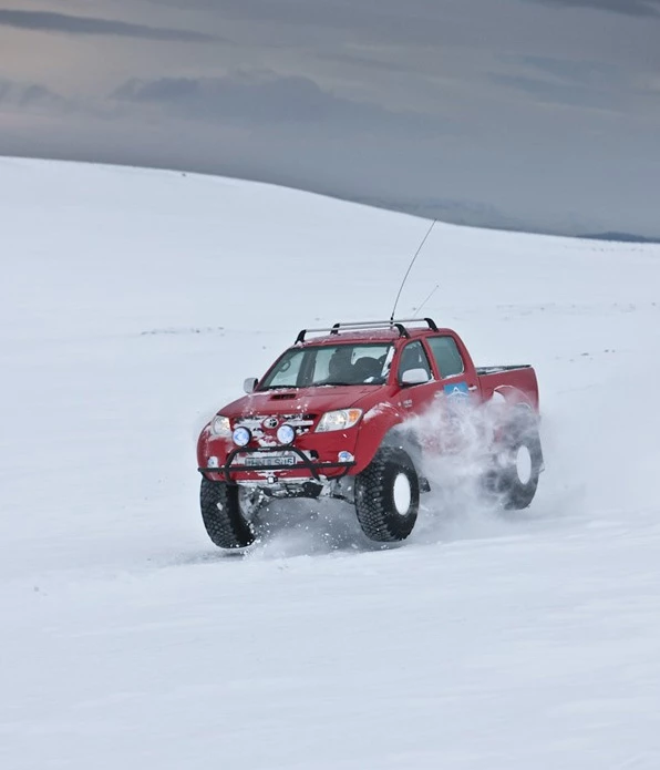 Arctic Trucks in action, Iceland.