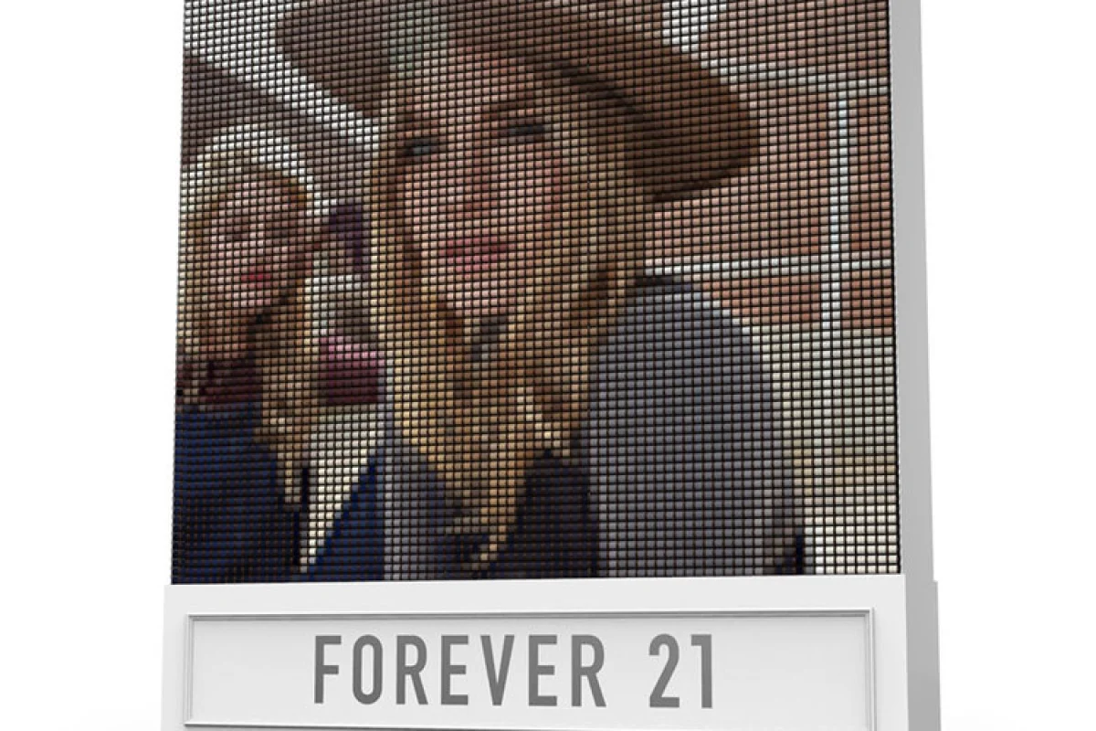 F21 Thread Screen was created to promote clothing brand Forever 21