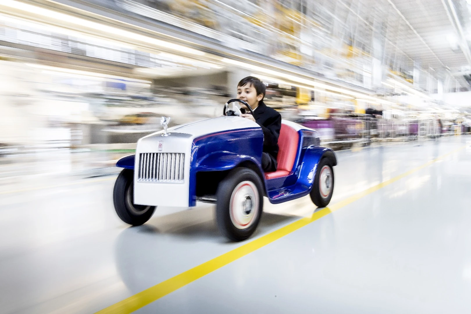 Hari Rajyaguru was one of the first to test drive the Rolls-Royce SRH at the company's Goodwood Studio, just like all Rolls-Royces VIP customers