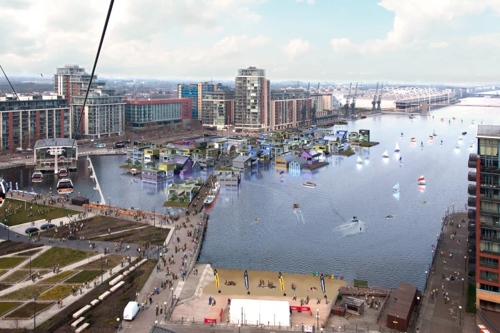 Development consortium Carillion Igloo Genesis has won a competition to design and build the UK's first "floating village"