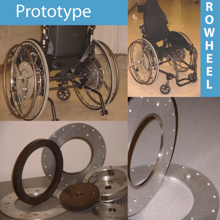 The Rowheel System prototype