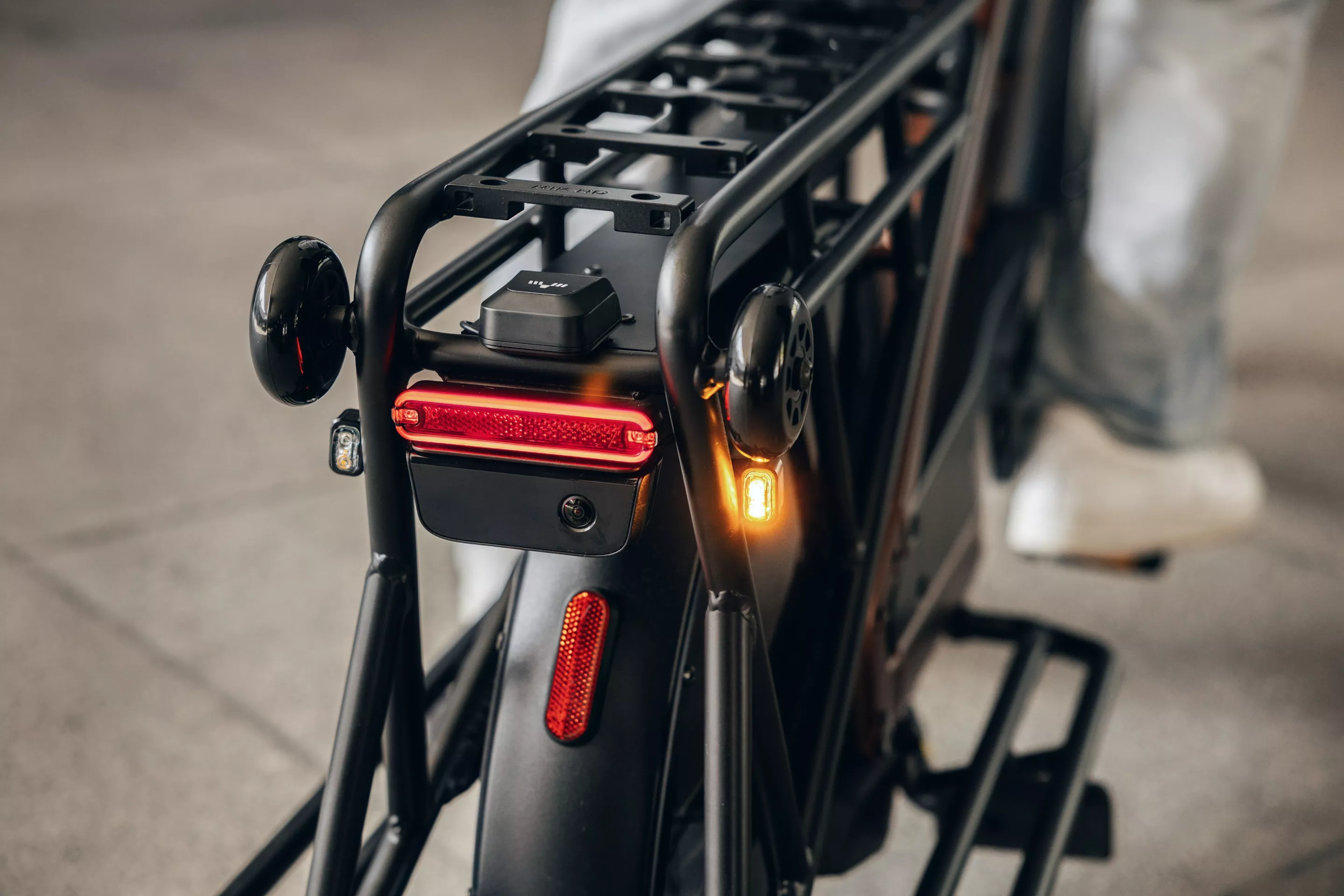 The Tarran L1 Series features mmWave radar and vision safety systems, plus turn signaling and a braking tail-light