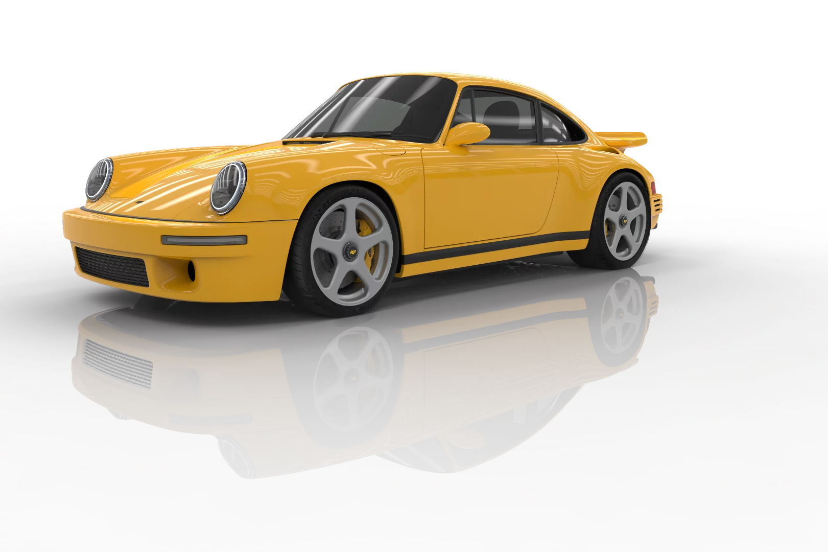 The RUF CTR Yellow Bird, which was launched in Geneva