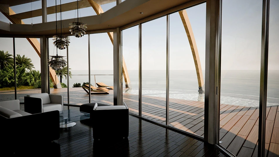 The Pearl passive solar house by David Fanchon