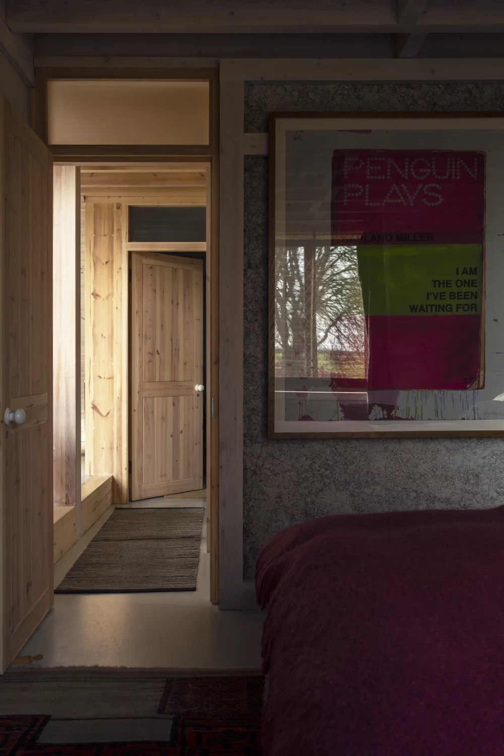 The private sleeping quarters are located on the second story