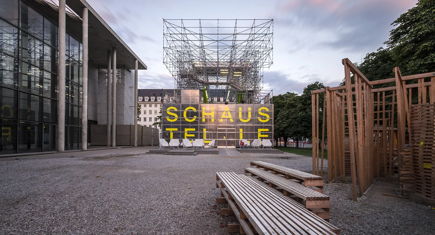 Schaustelle was designed by Jürgen Mayer H. (Photo: Photographs of Architecture)