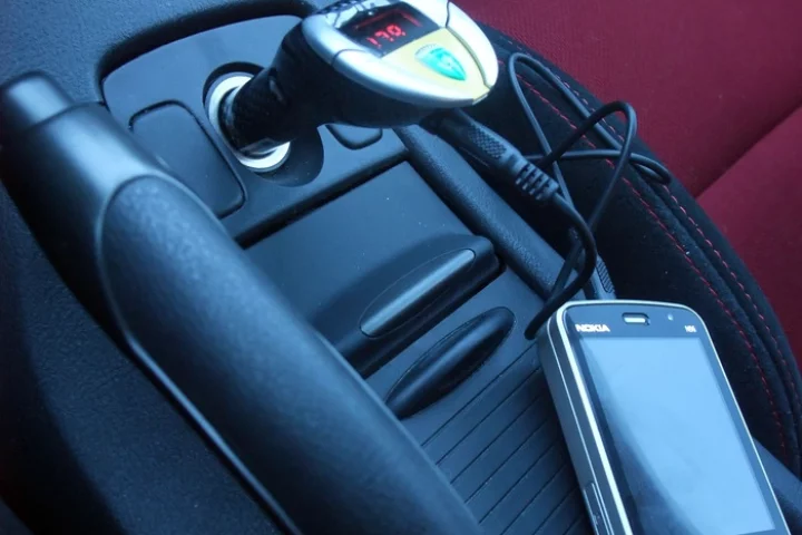 The Soundracer VX plugs into your cigarette lighter and lets you choose between half a dozen high-performance engine sounds for your car