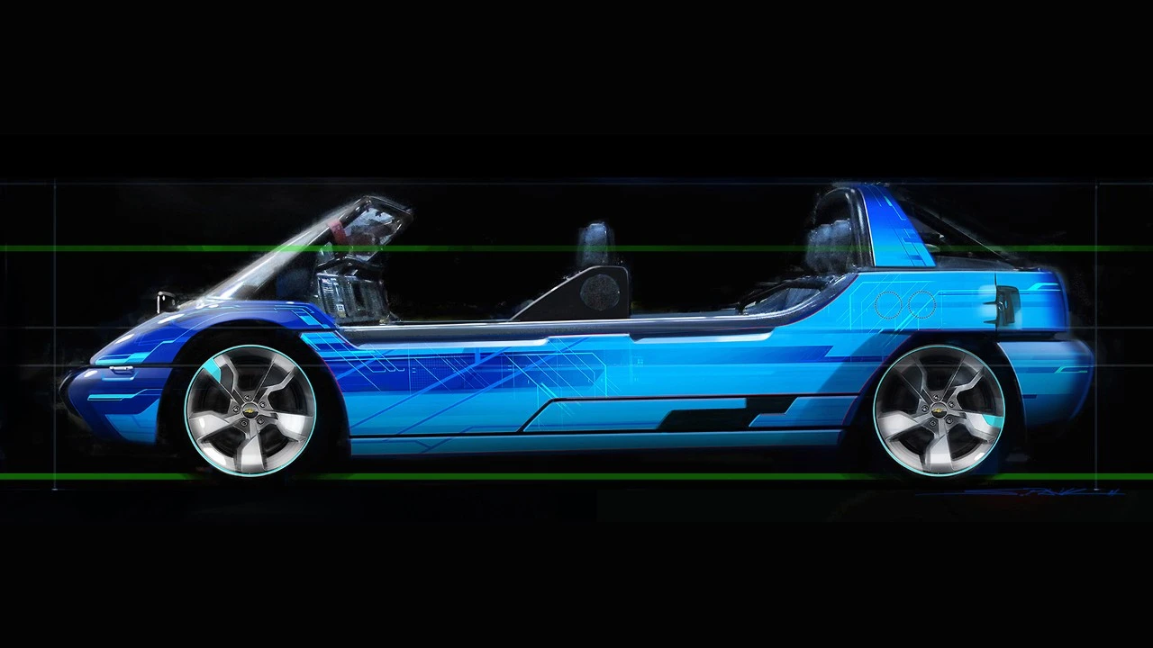 Budding designers can evaluate their design in a six-person car