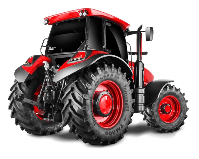 Concept Zetor by Pininfarina: rear three quarter view