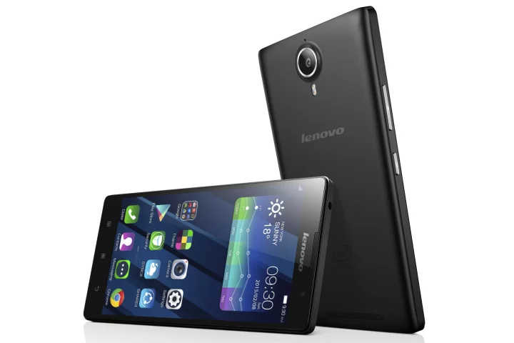 The Lenovo P90 was one of two 64-bit smartphones from Lenovo at CES 2015 (Photo: Lenovo)