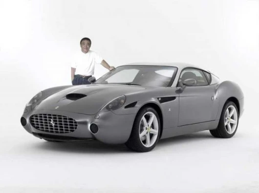 575 GTZ and its owner Yoshiyuki Hayashi