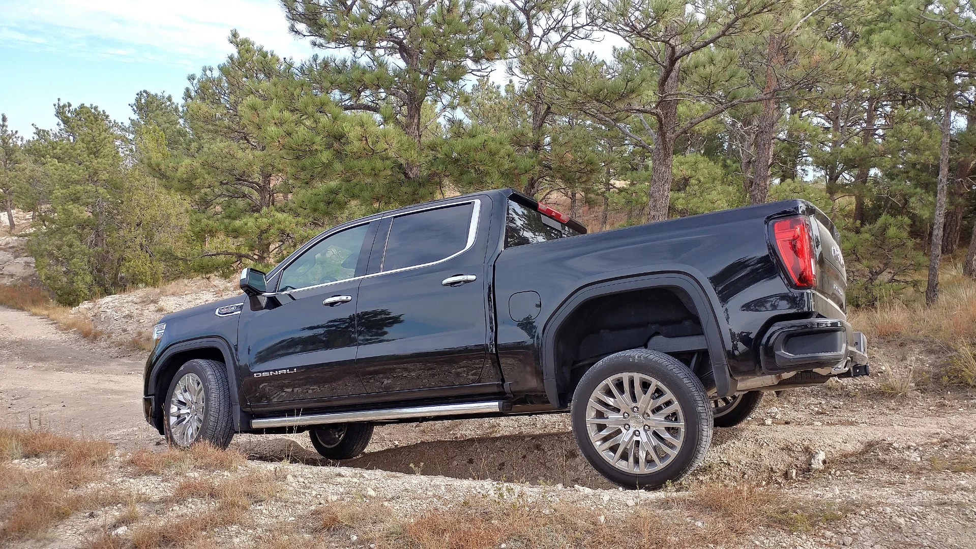 The off-road capability of the 2019 GMC Sierra Denali is very good for the segment