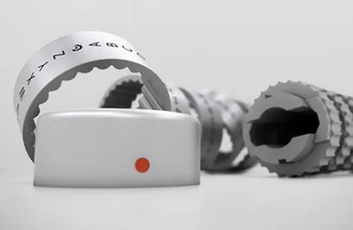 Crypteks mechanical lock offers a huge number of 14,348,907 possible combinations