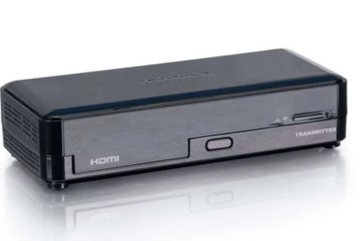Yet another black box ... the TruLink WirelessHD kit transmitter can send 1080p signals wirelessly between your TV and HDMI devices