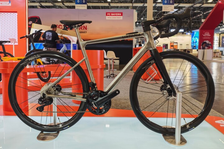 The Urtopia Titanium Zero on display at CES 2025