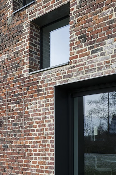 Additional windows and skylights were installed to increase natural daylight inside