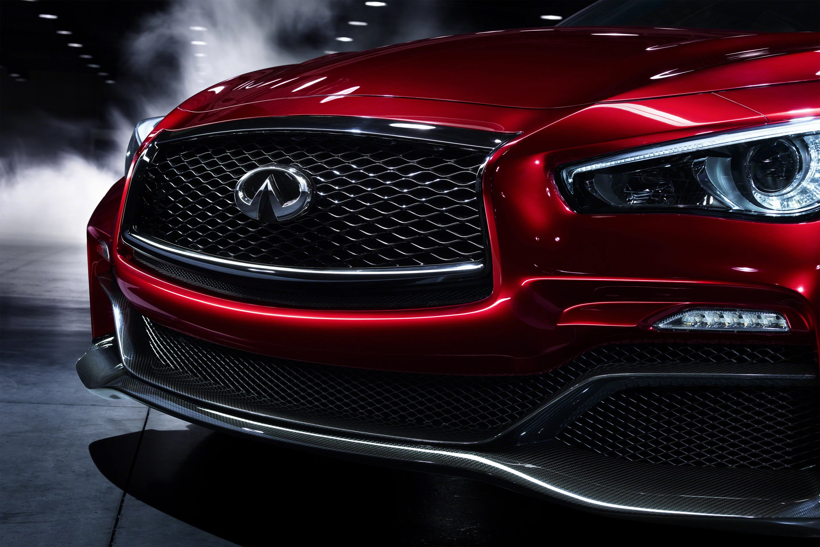 Infiniti's 560 hp Q50 Eau Rouge high-performance sedan prototype