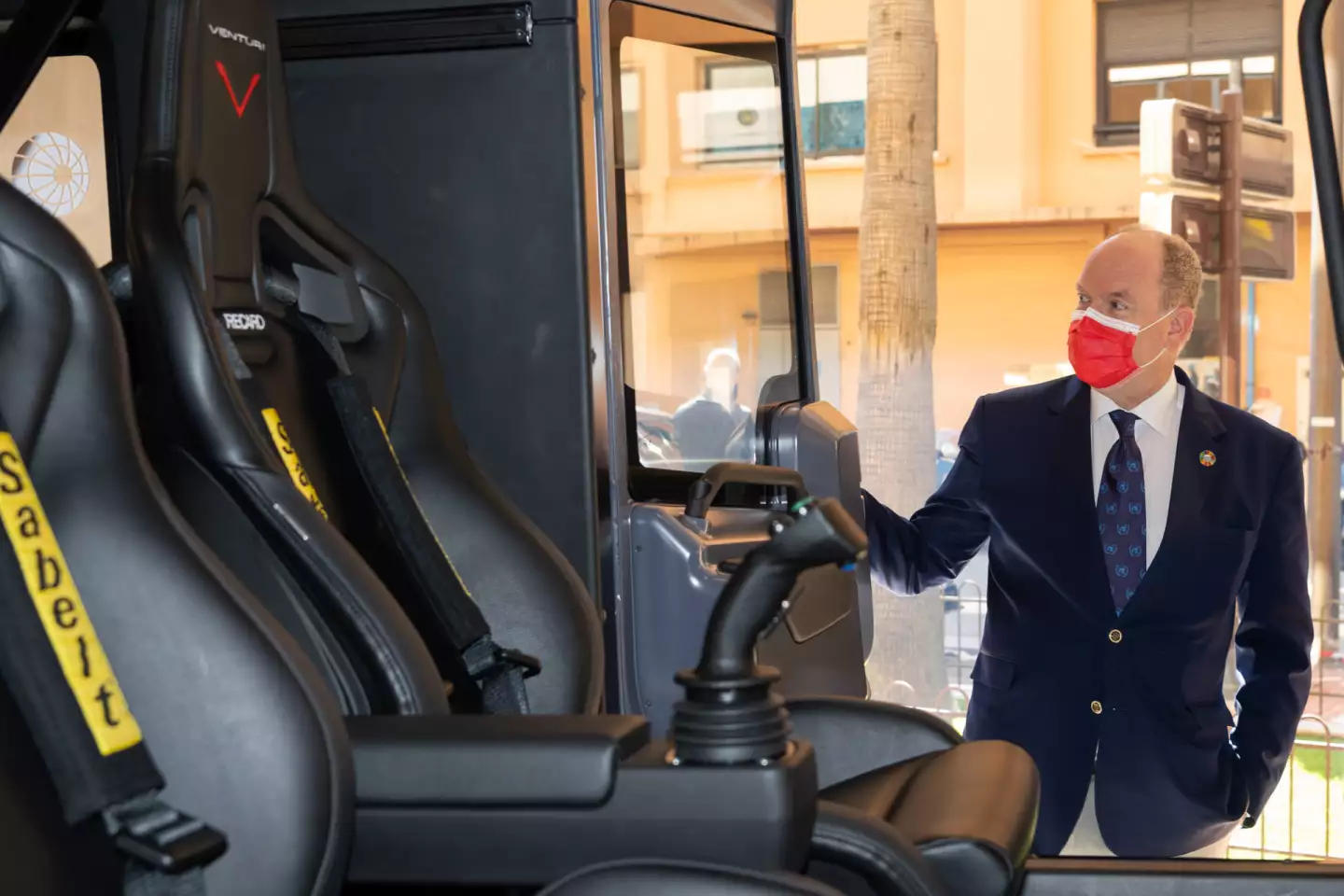 The Antarctica comes equipped with an easy-to-use joystick control system