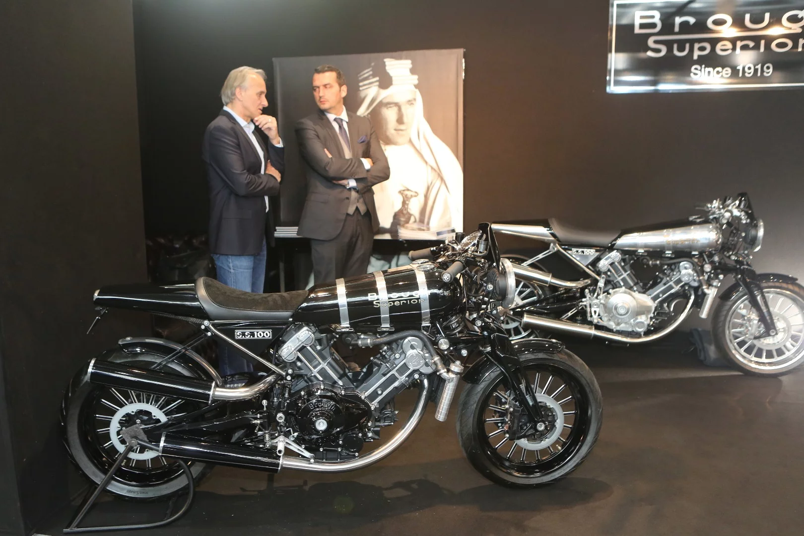 How do you take an extinct brand, just coincidentally the most revered brand in motorcycle history, and translate it into the modern era? Just like this! Brough Superior is alive and well and George would be thoroughly delighted at how his legacy has unfolded. There's a line of Brough Superior clothing coming which just like the also resurrected Matchless motorcycle make from yesteryear, can be expected to bolster the company's brand image, prosperity and public recognition factor. Matchless makes more money from its stylish lifestyle wear than its motorcycles, and we expect Brough Superior will also prosper from the endless queue of people wanting to associate with the impeccably curated brand.